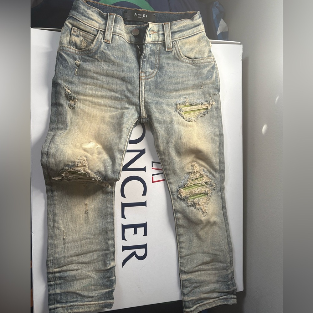 Size 4T boy Amiri jeans ! Real !!
